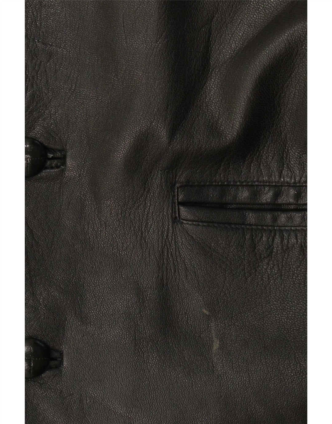 Milan Herren Lederjacke UK 38 Medium Black Classic