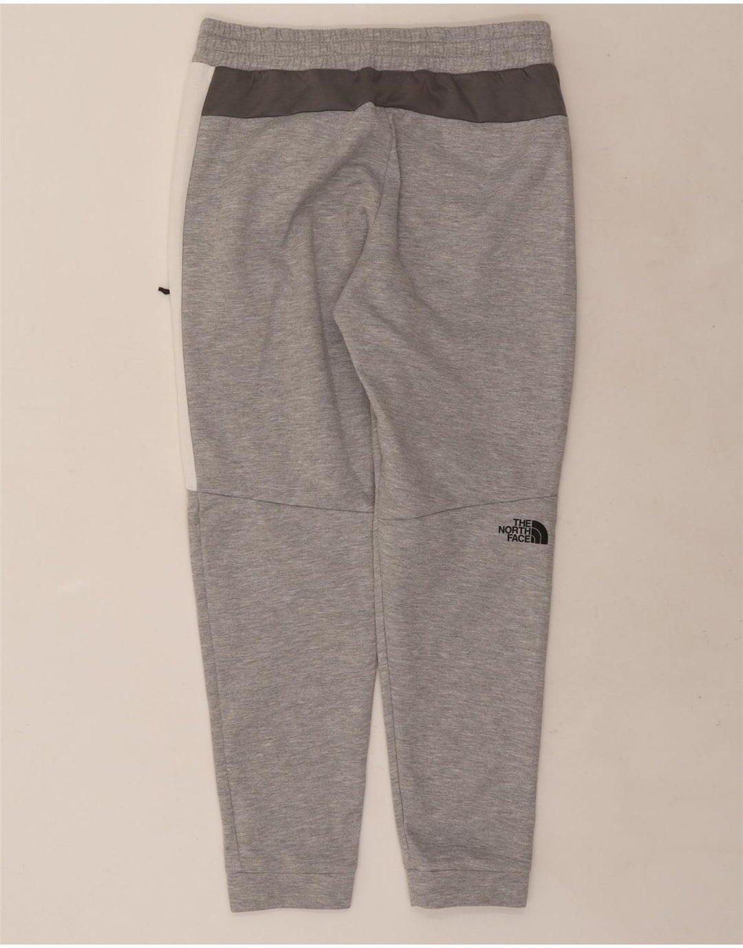 The North Face Mens Tracksuit Trousers Joggers Medium Grey Colourblock