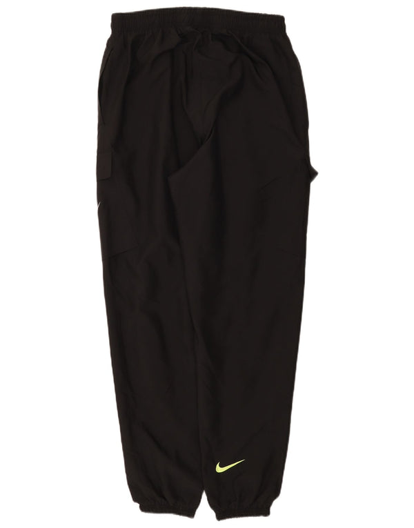 Nike Pantalon de survêtement cargo graphique pour hommes Pantalon de jogging Large Noir Polyester