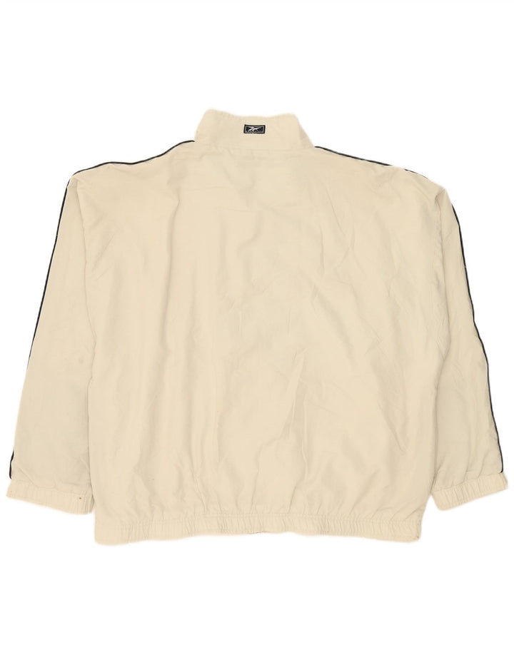 Reebok Træningsdragt til mænd Topjakke 2XL Hvid Polyester