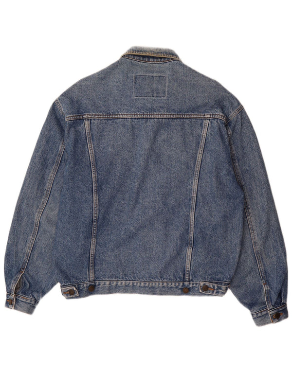 Casucci Giacca in denim da uomo UK 38 Cotone blu medio