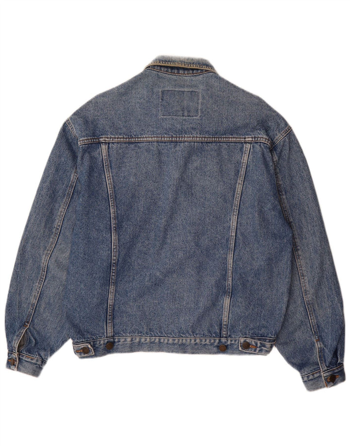 Casucci Giacca in denim da uomo UK 38 Cotone blu medio