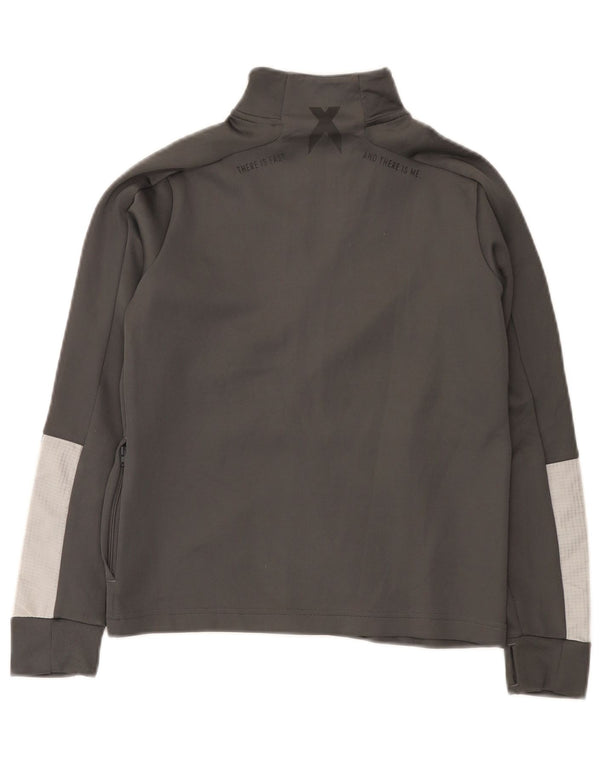 Adidas Boys αθλητική φόρμα Top Jacket 9-10 Years Grey Polyester