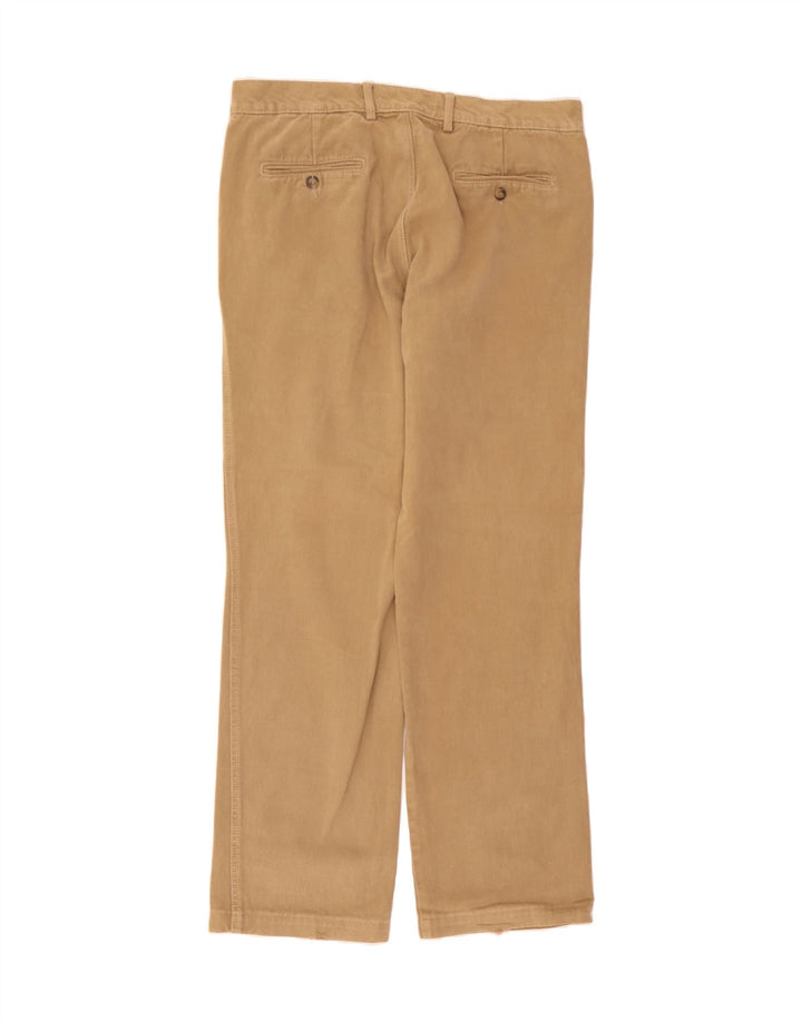 RIFLE Mens Straight Chino Trousers W36 L34  Brown Cotton Classic Vintage Rifle and Second-Hand Rifle from Messina Hembry 