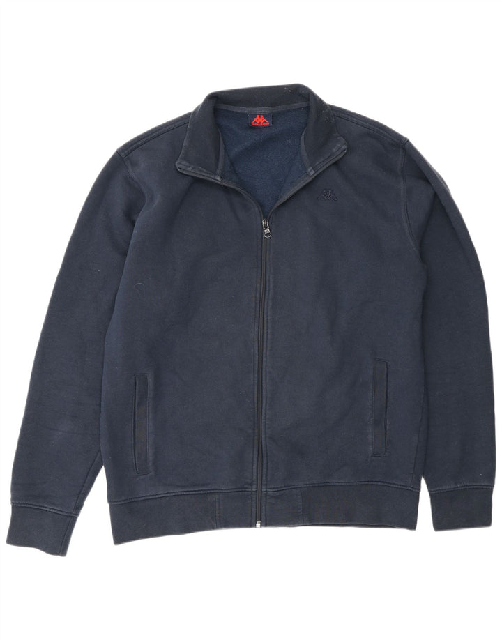 Kappa Træningsdragt til mænd Topjakke 2XL Blå Bomuld