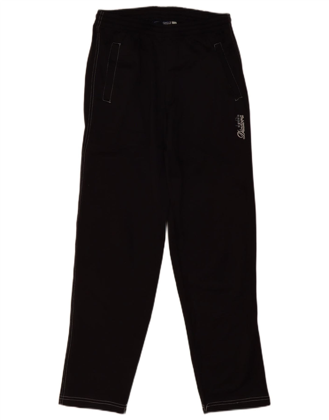 DIADORA Træningsdragtsbukser til kvinder UK 10 Small Black Polyester