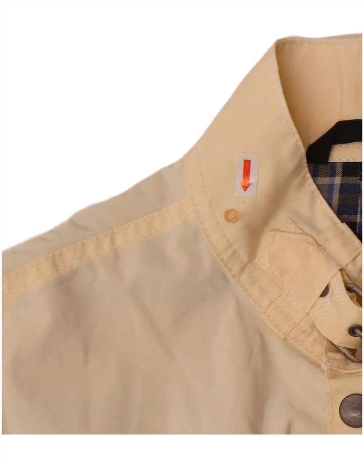 BELSTAFF Mens Utility Gilet IT 46 Small Off White Nylon