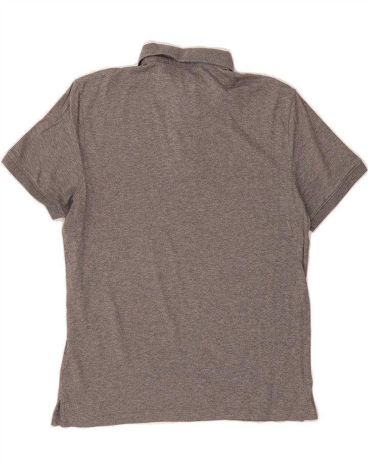 CALVIN KLEIN Mens Polo Shirt Small Grey Cotton Vintage Calvin Klein and Second-Hand Calvin Klein from Messina Hembry 
