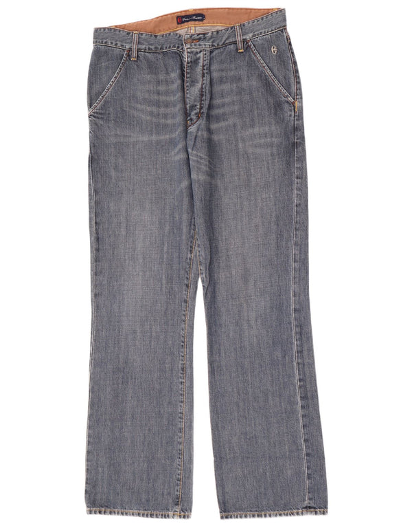 Conte of Florence Straight Jeans til mænd IT 52 XL W36 L34 Blå Bomuld
