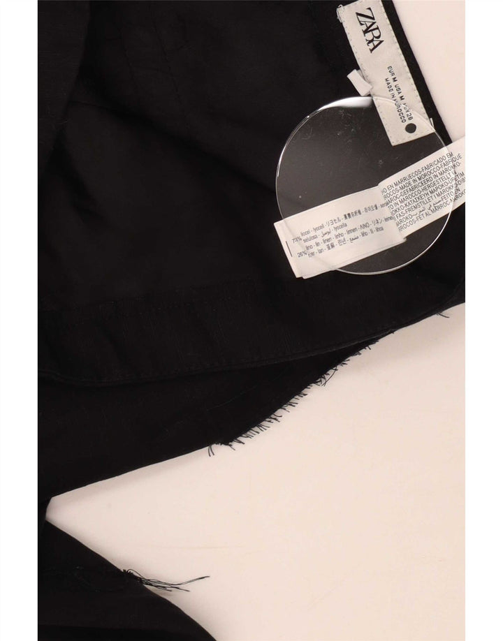 Bermuda Zara da donna medi W28 Lyocell nero