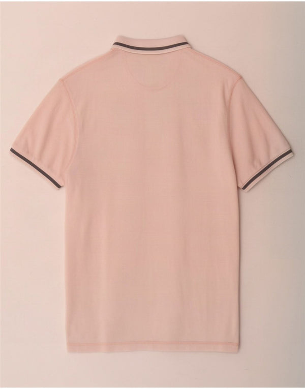 Polo da uomo Dkny in cotone rosa medio