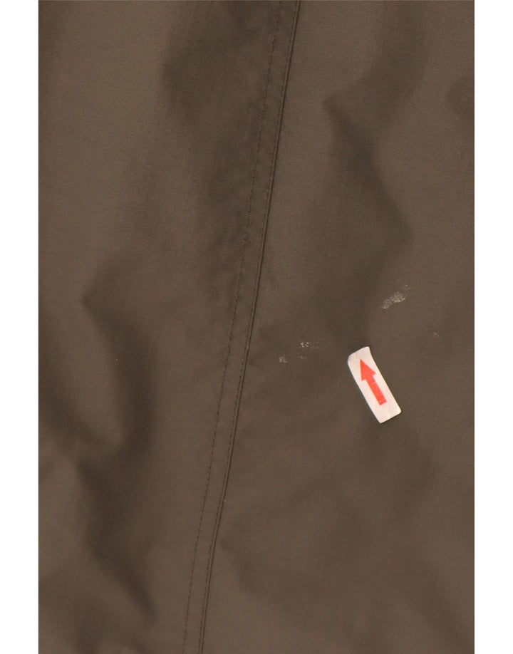 Fat Face Womens Hooded Padded Coat UK 12 Medium Khaki Nylon