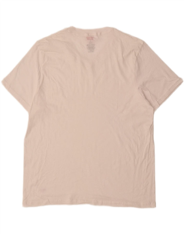 LEVI'S Mens T-Shirt Top Large White Cotton