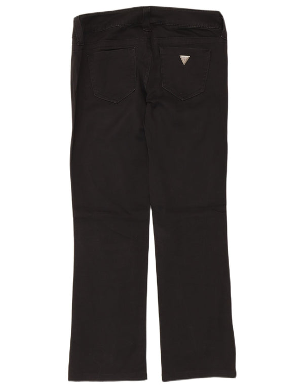 Jeans Bootcut da donna Guess W28 L29 cotone nero