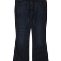 Levi's Donna 10529 Jeans Bootcut W33 L32 Cotone Blu Navy