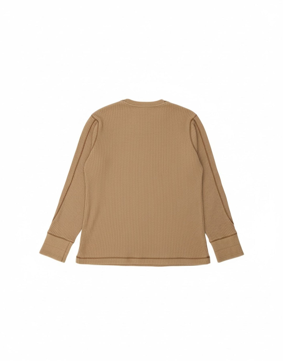 TOMMY HILFIGER Mens Top Long Sleeve Medium Beige