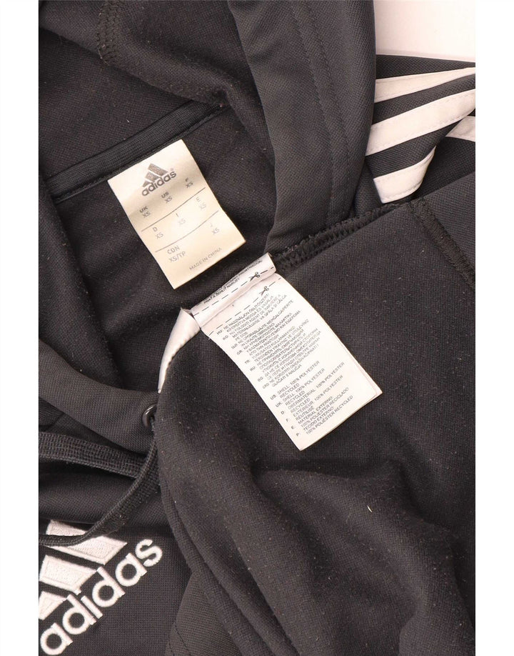 Adidas Herren Kapuzenpullover XS Grau Polyester