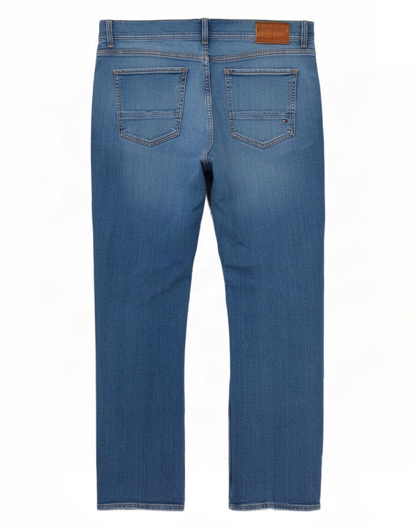 Мужские прямые джинсы Tommy Hilfiger Mercer Regular Fit W36 L32, синий хлопок