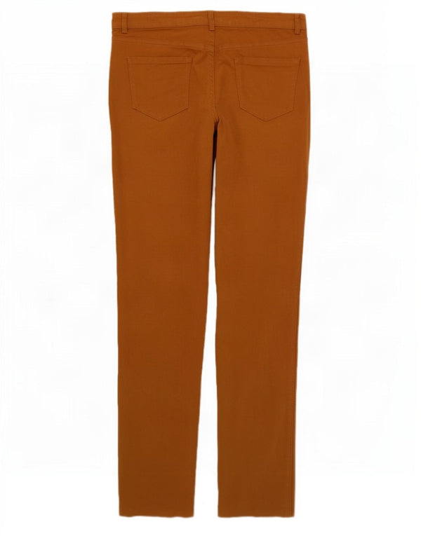Massimo Dutti Pantalón Casual Slim Fit Mujer EU 40 Medium W30 L31 Marrón