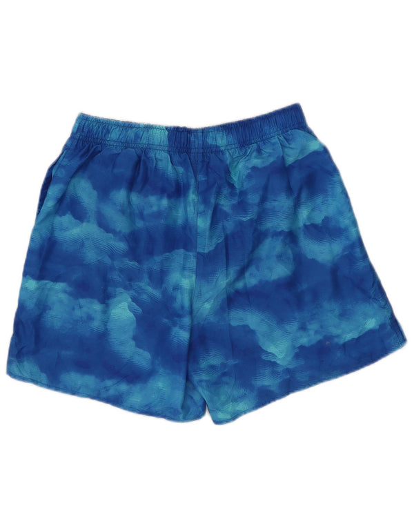 Nike Short de bain pour homme Bleu moyen Tie Dye Polyester