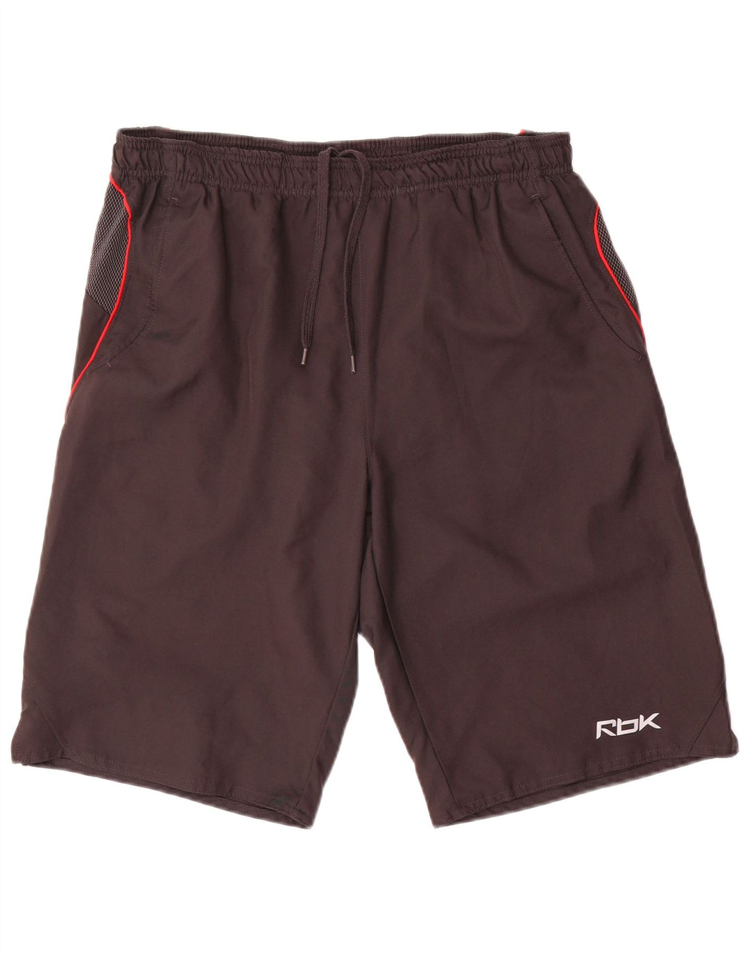 Reebok Herren Sportshorts Medium Schwarz Colourblock