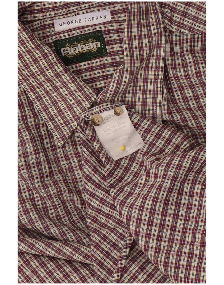 Rohan Mens Flannel Shirt Large Red Check Polyester