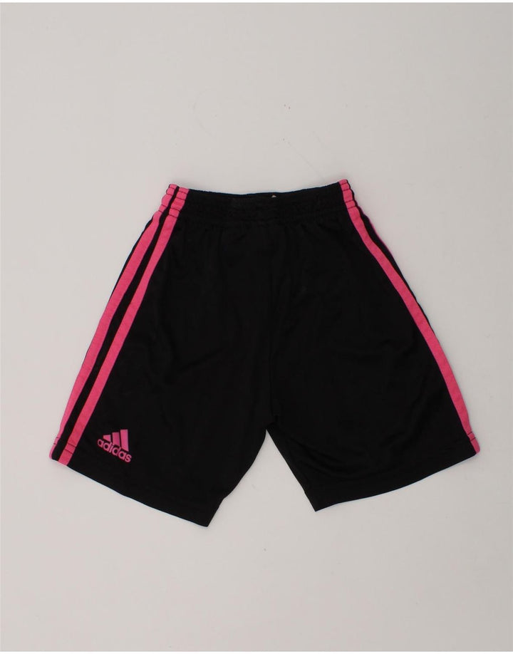 ADIDAS Girls Sport Shorts 2-3 Years Black Polyester | Vintage Adidas | Thrift | Second-Hand Adidas | Used Clothing | Messina Hembry 