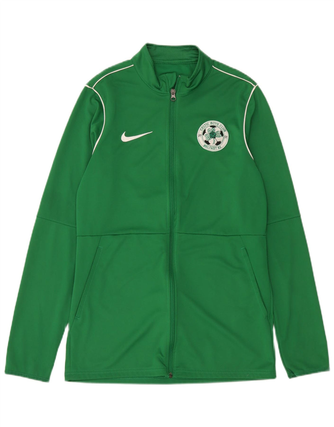Nike Herre Dri Fit træningsdragt Topjakke Medium Grøn Polyester