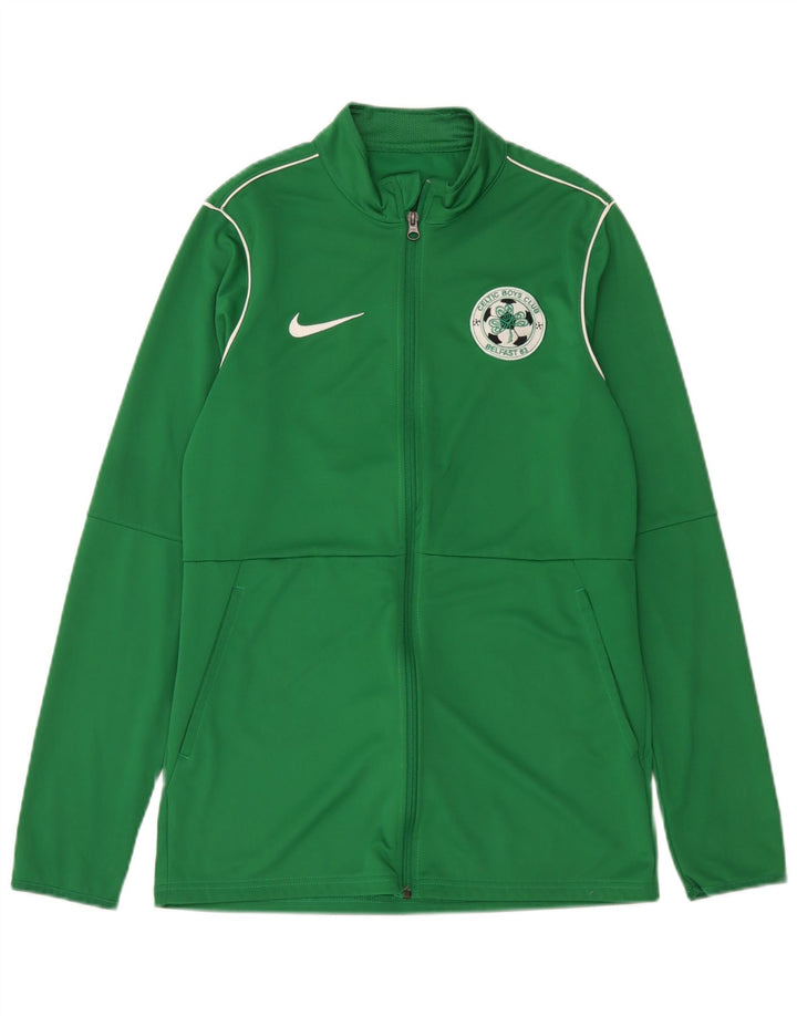 Nike Herre Dri Fit træningsdragt Topjakke Medium Grøn Polyester