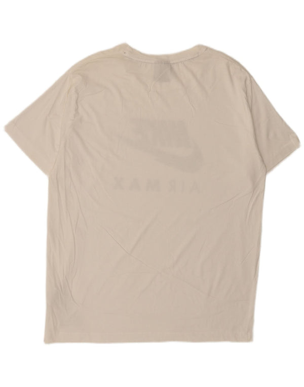 Nike Mens Graphic T-Shirt Top XL White Cotton