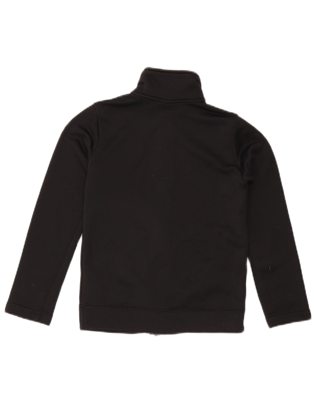 Nike Boys Tracksuit Top Jacket 8-9 Years Small Black Polyester