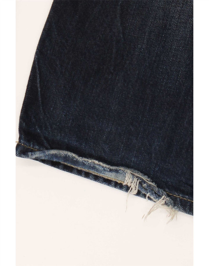 Tommy Hilfiger Mens Bootcut Jeans W38 L34 Navy Blue Cotton