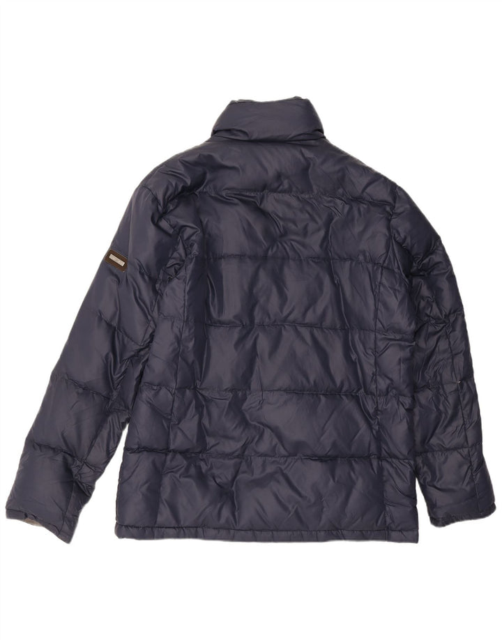 ALVIERO MARTINI Giubbotto Imbottito Uomo IT 52 XL Blu Navy Nylon