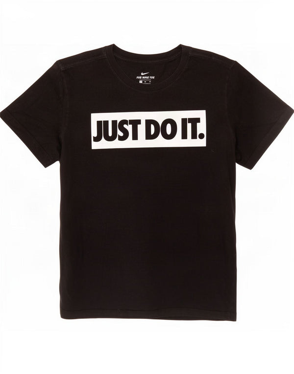 Nike Mens Graphic T-Shirt Top XL Black Cotton