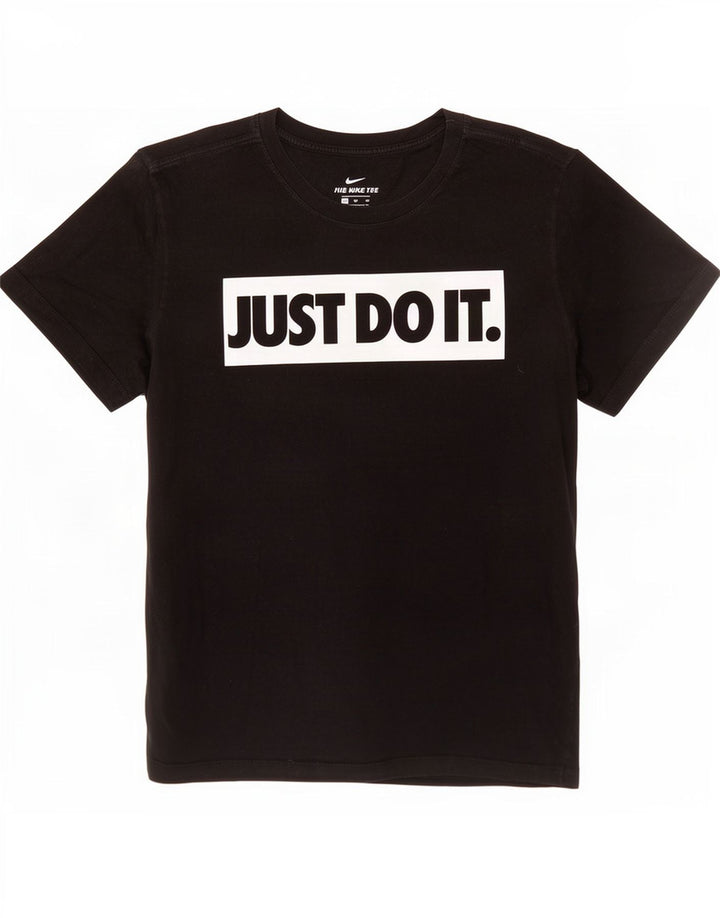 Nike Mens Graphic T-Shirt Top XL Black Cotton