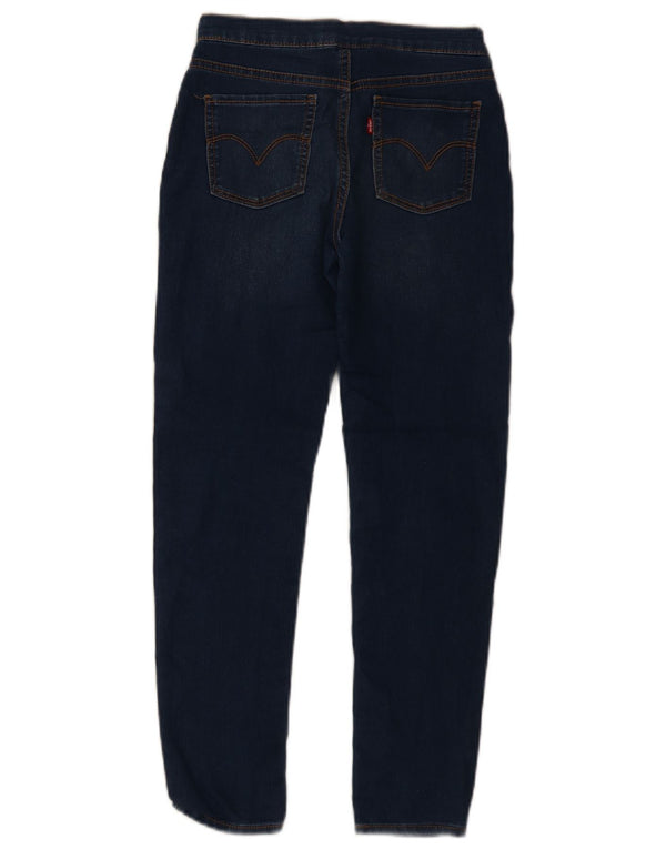 Леггинсы скинни Levi's для девочек 11–12 лет W26 L26, темно-синий, хлопок