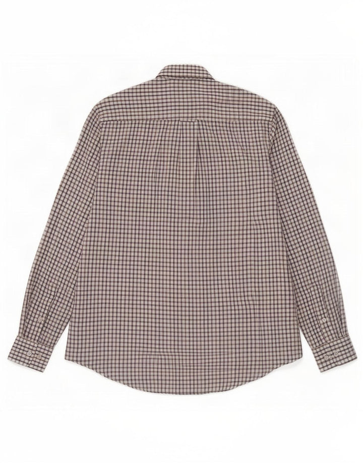 James Pringle Chemise en flanelle pour homme à carreaux multicolores en polyester