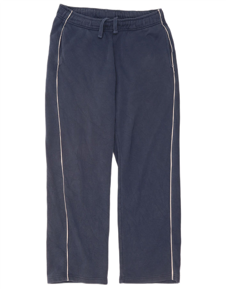 ELLESSE Mens Tracksuit Trousers Large  Navy Blue Cotton