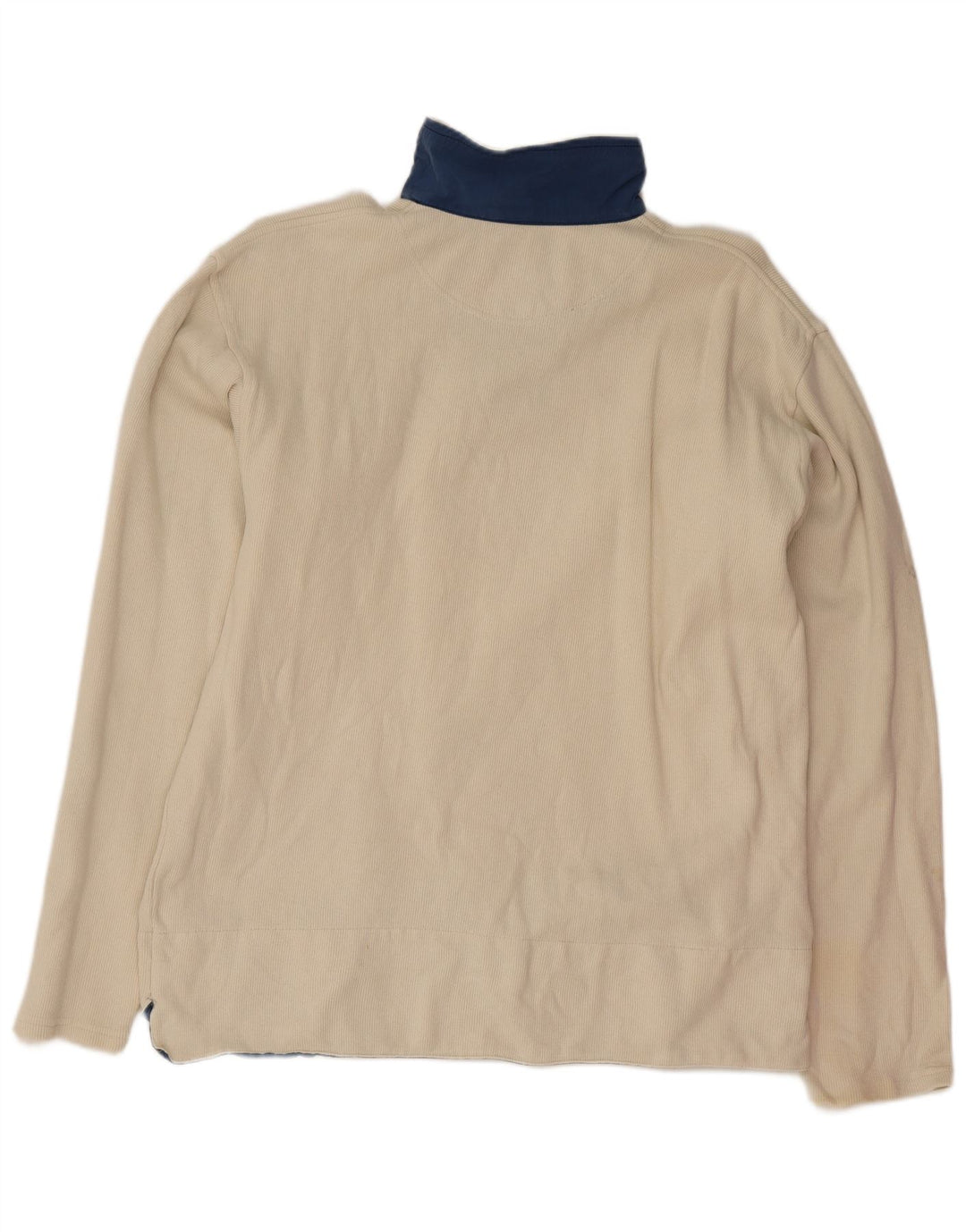 Sergio Tacchini Herre lynlåshals Top Langærmet Medium Beige Bomuld