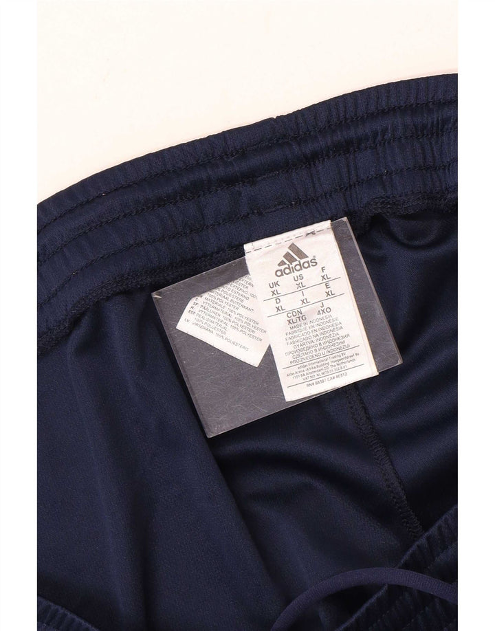 Adidas Mens Climalite Sport Shorts XL Navy Blue Polyester