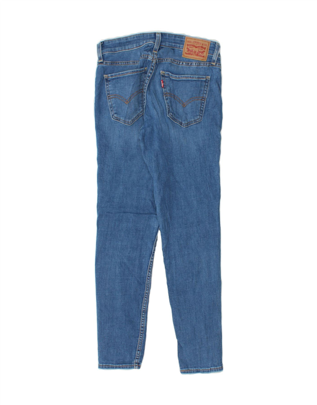 LEVI'S Womens Skinny Jeans W24 L27 Blue Cotton Vintage Levi's and Second-Hand Levi's from Messina Hembry 