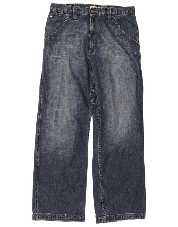 Tommy Hilfiger Mens Ballpeen Loose Jeans W32 L30 Blue Cotton