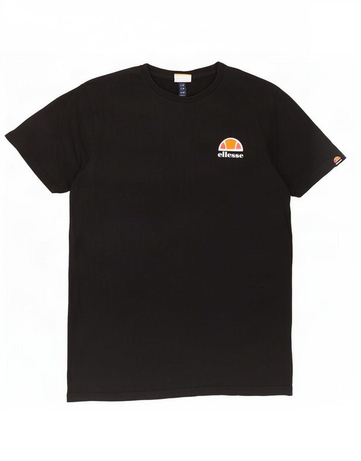 Ellesse T-Shirt Top Homme Noir Moyen