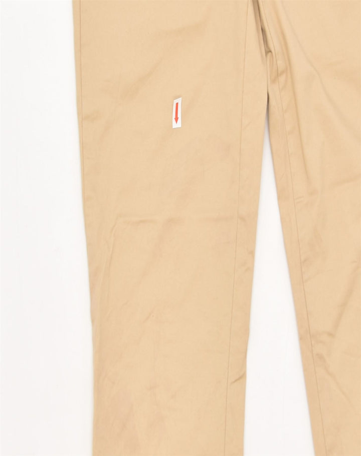 J. CREW Womens Tapered Chino Trousers US 2 XS W30 L27 Brown Cotton | Vintage | Thrift | Second-Hand | Used Clothing | Messina Hembry 