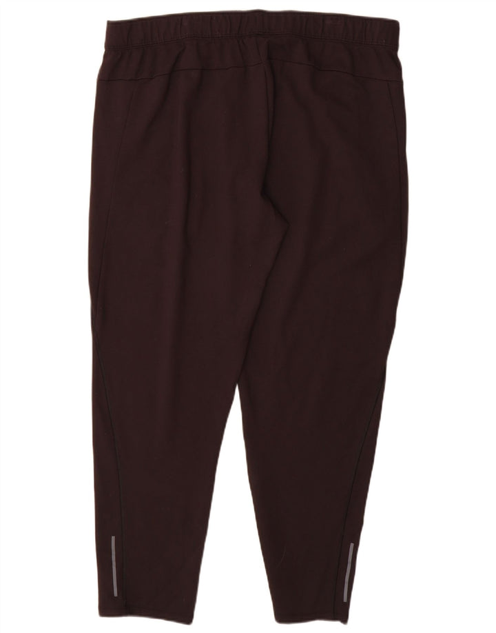RUSSELL ATHLETIC Mens Tracksuit Trousers  XL Black Rayon