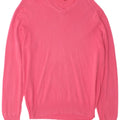 Zara Pull Col V Homme Rose Moyen Coton
