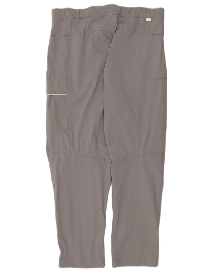 Pantaloni cargo dritti da uomo Nike W34 L28 cotone grigio