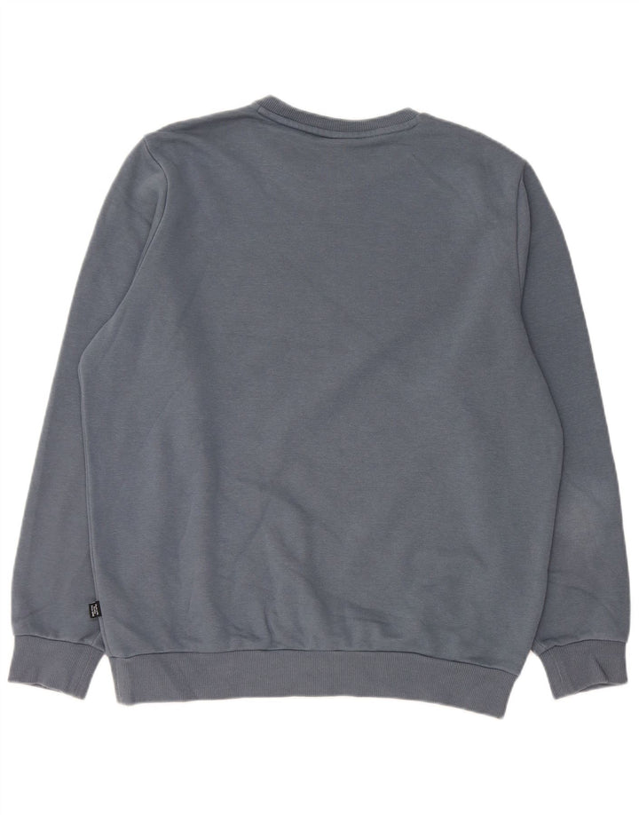 PUMA Mens Sweatshirt Jumper Medium Grey Cotton