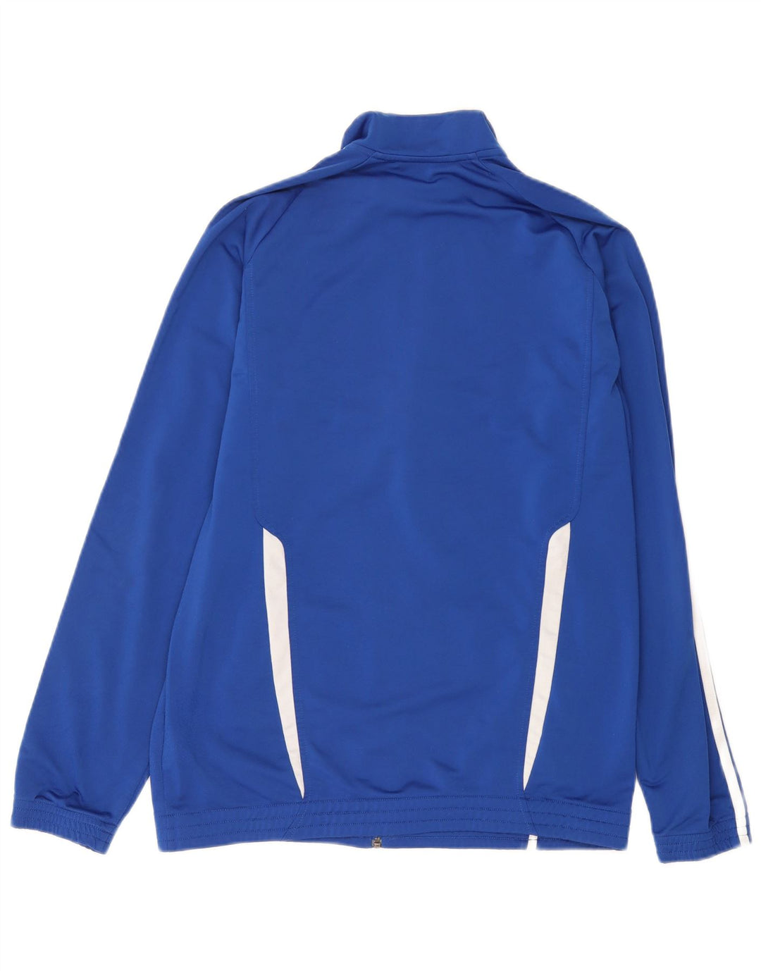 Giacca da ginnastica da uomo Adidas Top Giacca in poliestere color block blu medio