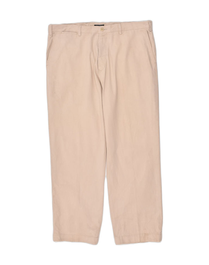 NAUTICA Mens Clipper Relaxed Fit Straight Chino Trousers W42 L32  Beige | Vintage Nautica | Thrift | Second-Hand Nautica | Used Clothing | Messina Hembry 